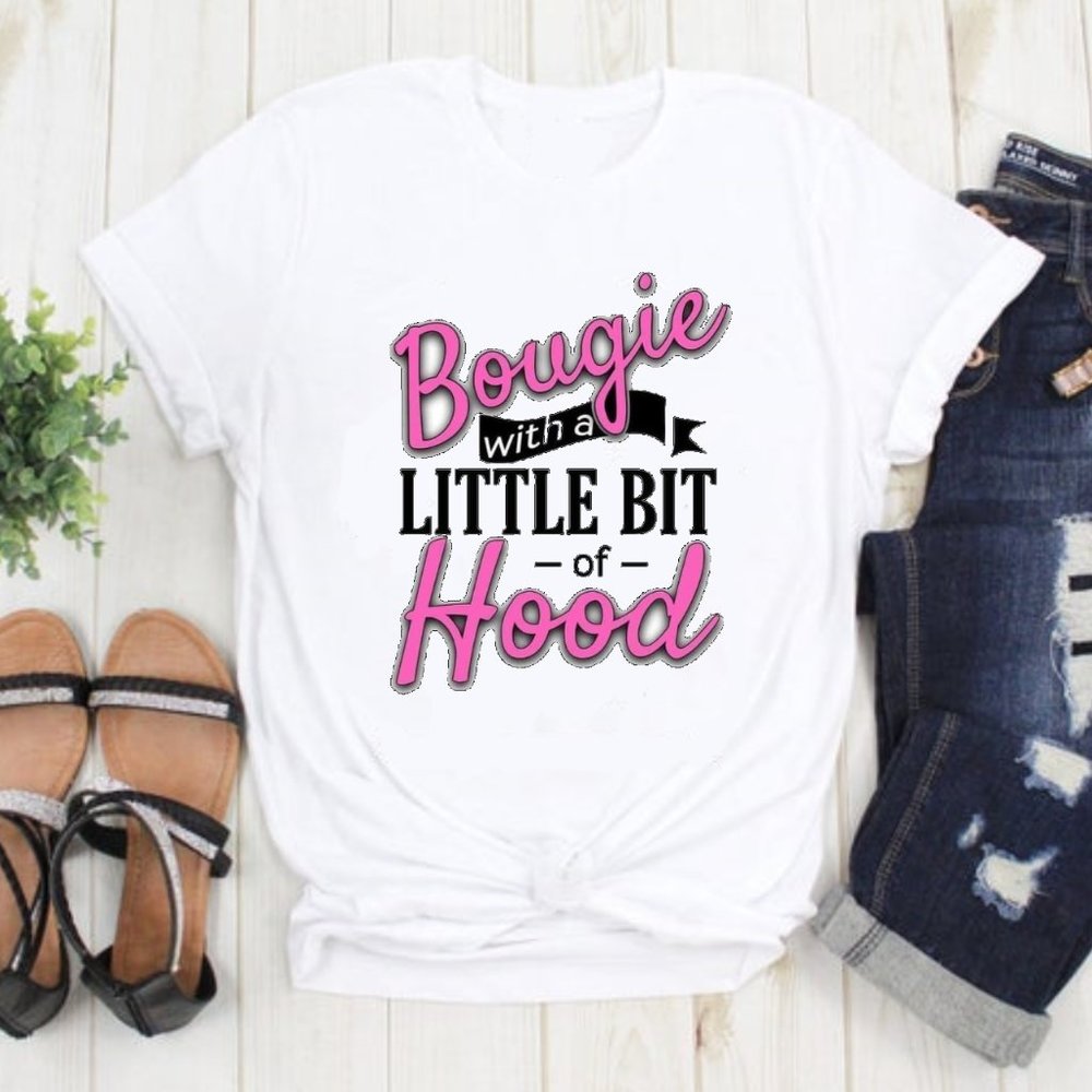 Bougie With A Little Bit of Hood Tshirt